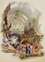 El mercado egipcio en Constantinopla